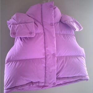 Lululemon Athletica Purple Puffer Jacket